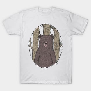 Portrait of a Bear T-Shirt